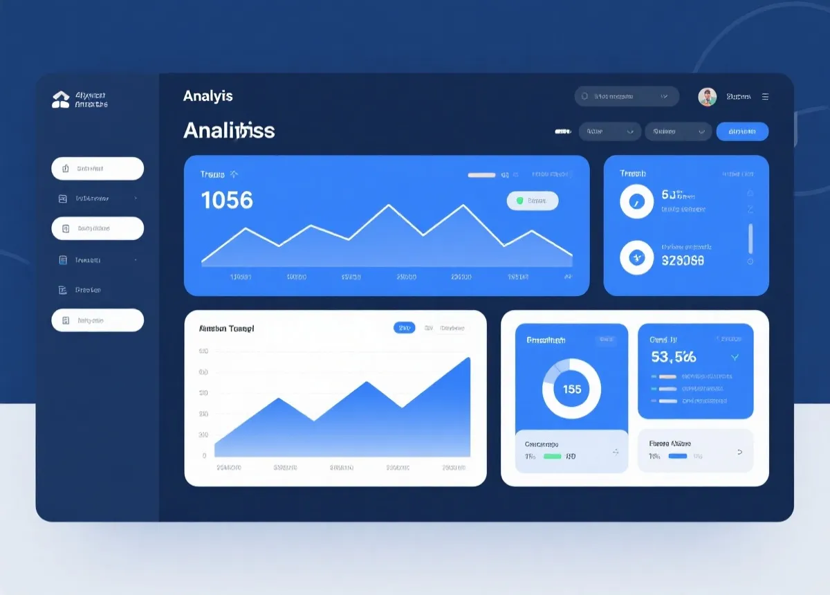 走势统计与分析面板示意图